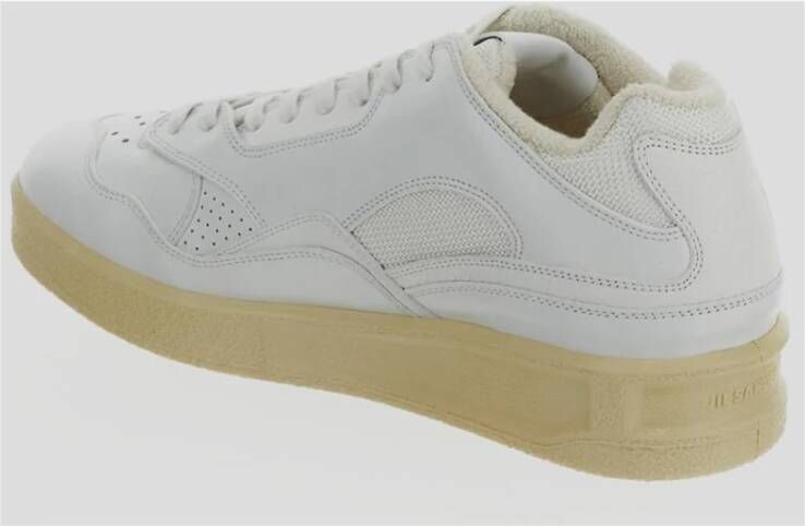 Jil Sander Stijlvolle Lage Sneakers Wit Heren