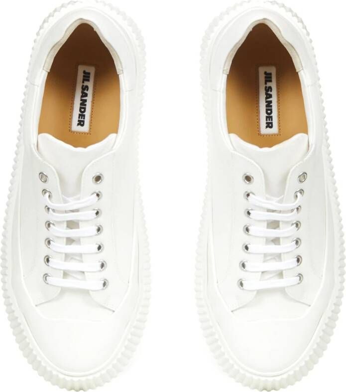 Jil Sander Sneakers Wit Heren