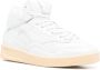 Jil Sander Luxe Lage Sneakers met Handdoek Effect White Heren - Thumbnail 2