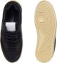 Jil Sander Zwarte Leren Sneakers met Stoffen Inzetstukken Black Heren - Thumbnail 4