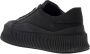 Jil Sander Zwarte katoenen sneaker met kurken platform Black - Thumbnail 3