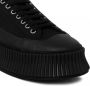 Jil Sander Zwarte katoenen sneaker met kurken platform Black - Thumbnail 10