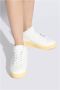 Jil Sander Witte Sneakers met Ingedrukt Logo White Dames - Thumbnail 2