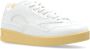 Jil Sander Witte Sneakers met Ingedrukt Logo White Dames - Thumbnail 4