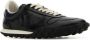 Jil Sander Zwarte Leren Sneakers voor Mannen Black Heren - Thumbnail 5