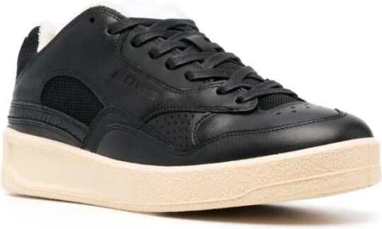 Jil Sander Verhoog je sneaker game met deze strakke zwarte sneakers Black Dames
