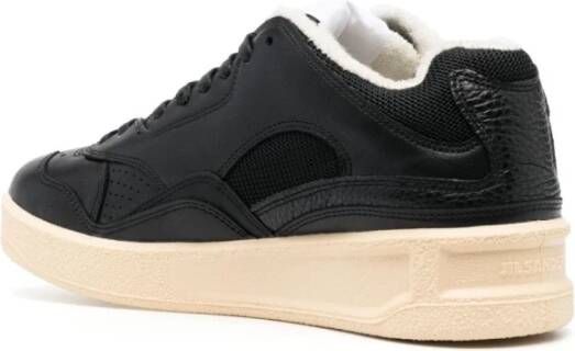 Jil Sander Verhoog je sneaker game met deze strakke zwarte sneakers Black Dames