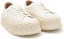 Jil Sander Witte Sneakers Regular Fit Geschikt voor alle temperaturen 100% leer White - Thumbnail 4