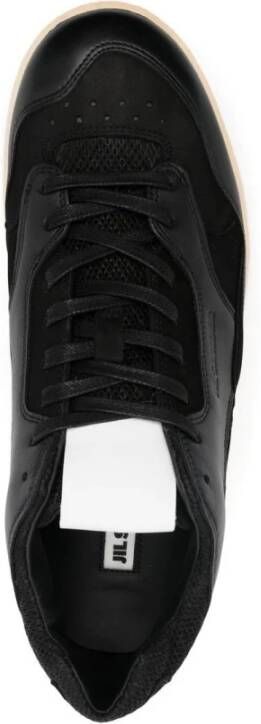 Jil Sander Zwarte Casual Trainers Sneakers