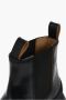 Jil Sander Zwarte Leren Chelsea Booties Vibram Zool - Thumbnail 2