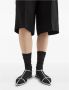 Jil Sander Zwarte Leren Geweven Band Sandalen - Thumbnail 2