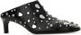 Jil Sander Zwarte leren muiltjes 5cm hakhoogte Black Dames - Thumbnail 2