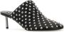 Jil Sander Zwarte leren muiltjes 7cm hak Black Dames - Thumbnail 8