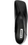 Jil Sander Zwarte Leren Vierkante Neus Platte Schoenen Black Dames - Thumbnail 4