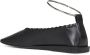 Jil Sander Zwarte platte schoenen met enkelarmband - Thumbnail 2