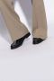 Jimmy Choo Zwarte Leren Flats met Kettingdetail Black Dames - Thumbnail 6