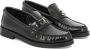 Jimmy Choo Zwarte Leren Flats met Kettingdetail Black Dames - Thumbnail 29