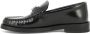 Jimmy Choo Zwarte Leren Flats met Kettingdetail Black Dames - Thumbnail 30
