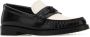 Jimmy Choo Addie Two-tone Leren Loafers Black Dames - Thumbnail 2