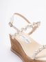 Jimmy Choo Amatuus sandalen met sleehak Wit - Thumbnail 6