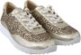 Jimmy Choo Antiek Goud Glitter Leren Sneakers Yellow Dames - Thumbnail 2