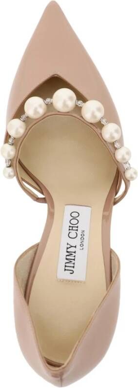 Jimmy Choo Aurelie pumps verfraaid met parels Roze - Foto 4