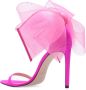 Jimmy Choo 100 mm Aveline asymmetrische sandalen Roze - Thumbnail 5