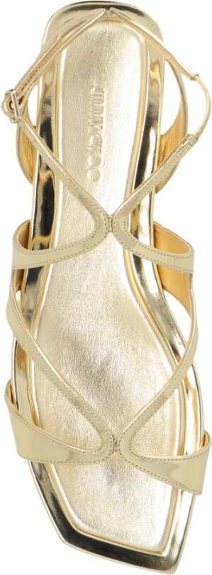 Jimmy Choo Ayla sandalen Yellow Dames