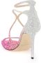 Jimmy Choo Azia 95 Sandalen met Kristallen Multicolor Dames - Thumbnail 4