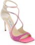 Jimmy Choo Azia 95 Sandalen met Kristallen Multicolor Dames - Thumbnail 5