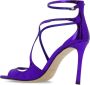 Jimmy Choo Azia glanzende sandalen met hak Purple Dames - Thumbnail 9