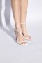 Jimmy Choo Parelversierde Satijnen Sandalen White Dames - Thumbnail 6