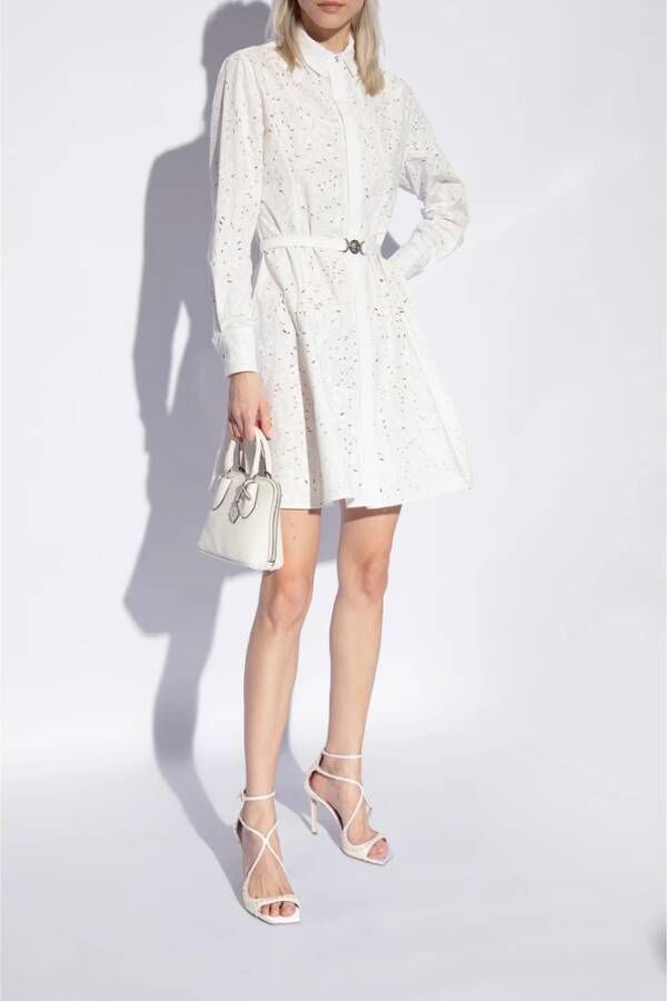 Jimmy Choo Azia hoge hakken sandalen White Dames