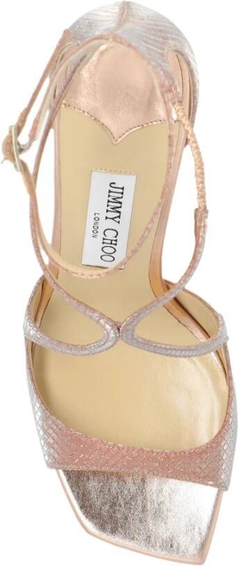 Jimmy Choo Azia sandalen met hak Roze Dames