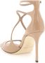 Jimmy Choo Patentleren Azia 95 Sandalen Pink Dames - Thumbnail 3