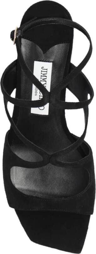 Jimmy Choo Azilia hoge hakken sandalen Black Dames