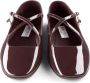 Jimmy Choo Ballerina schoenen in diep merlot - Thumbnail 2