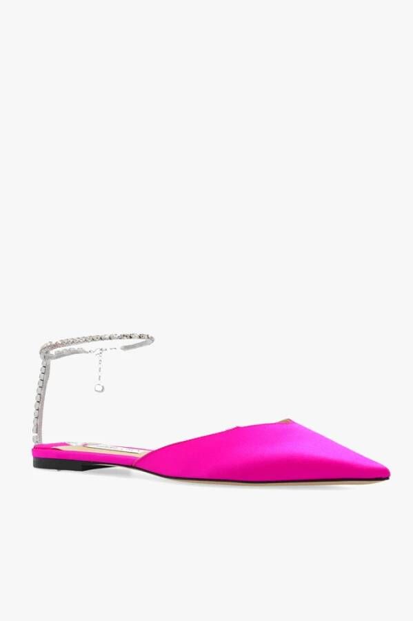 Jimmy Choo Ballerina`s Roze Dames