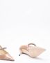 Jimmy Choo Zwarte leren pump met kristallen Black Dames - Thumbnail 7