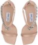 Jimmy Choo Beige Open Teen Stiletto Hak Schoenen - Thumbnail 2