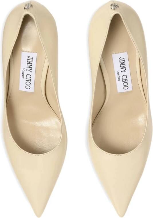 Jimmy Choo Beige Stiletto Pumps