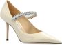 Jimmy Choo Elegante Hakken White Dames - Thumbnail 4