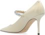 Jimmy Choo Elegante Hakken White Dames - Thumbnail 5