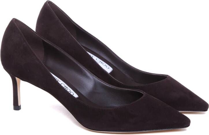 Jimmy Choo Bruine Hakken Schoenen