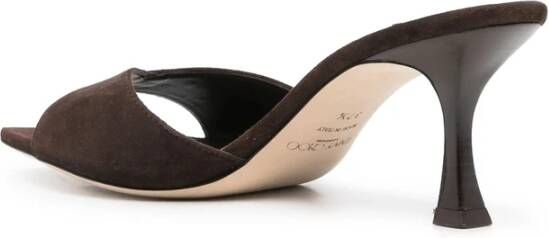 Jimmy Choo Bruine Instap Hoge Hak Schoenen