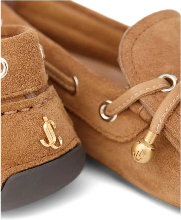 Jimmy Choo Bruine Instapveterschoenen