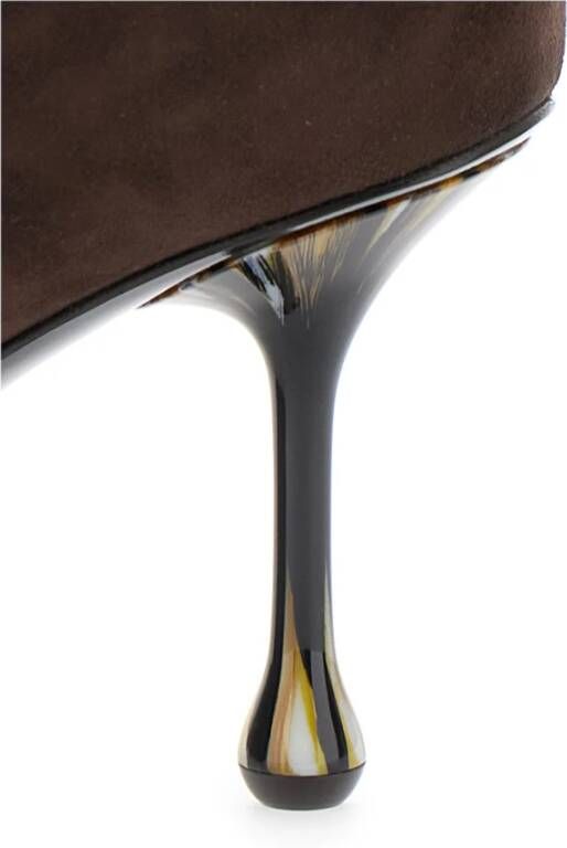 Jimmy Choo Bruine Ixia elegante hakken
