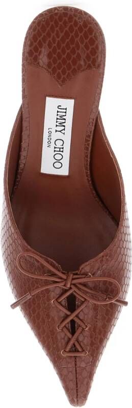 Jimmy Choo Bruine Sandalen Scarlett Mule voor Vrouwen