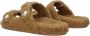 Jimmy Choo Bruine Stoffen Slipper met Band Sluiting - Thumbnail 2