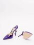 Jimmy Choo Paarse hakpumps met kristalversiering Purple Dames - Thumbnail 7